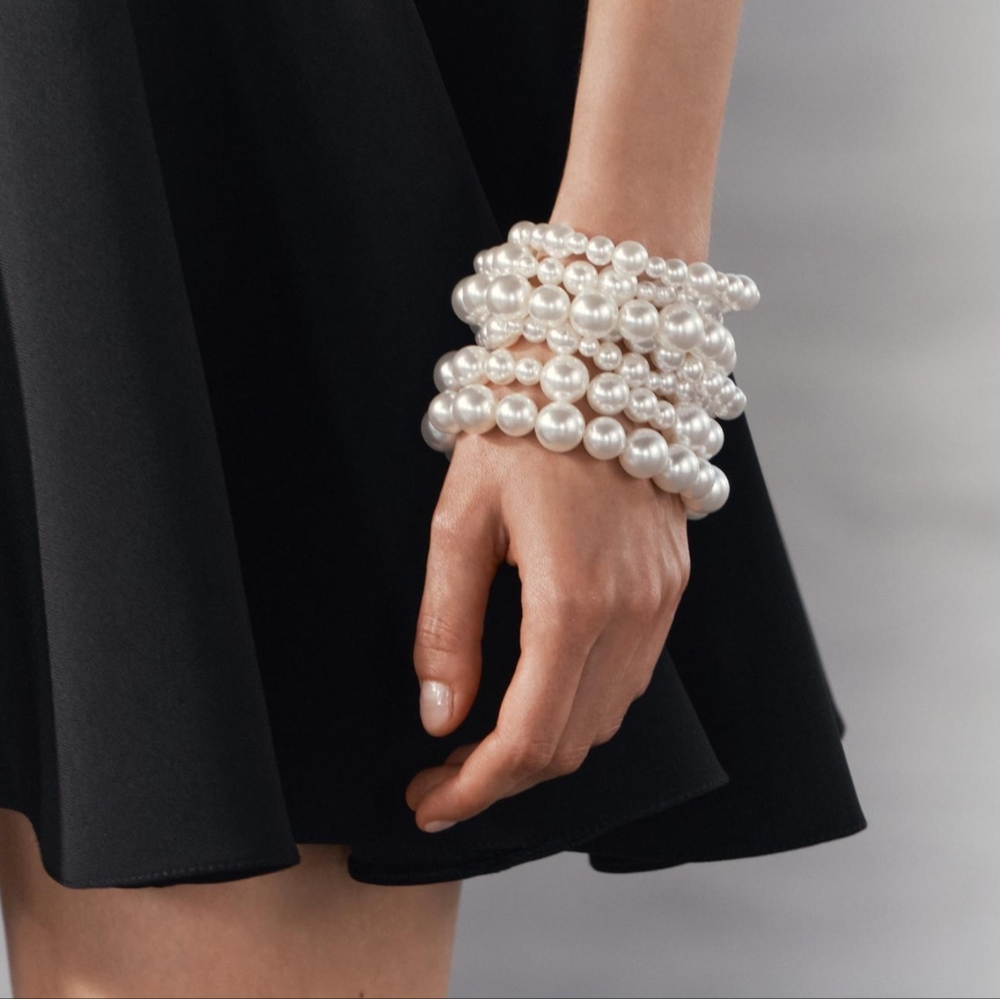 Zara Pearl bracelet set NWT